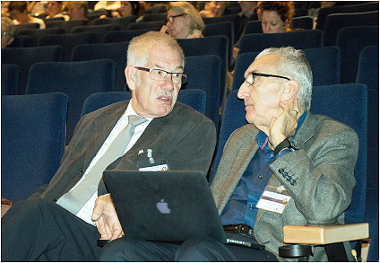 Richard White en Keith Cutting